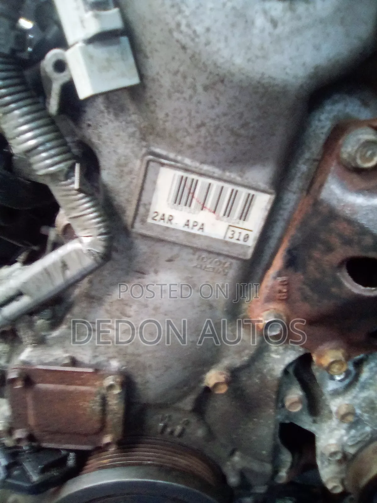 Toyota Highlander 2ar-Fe Engine.