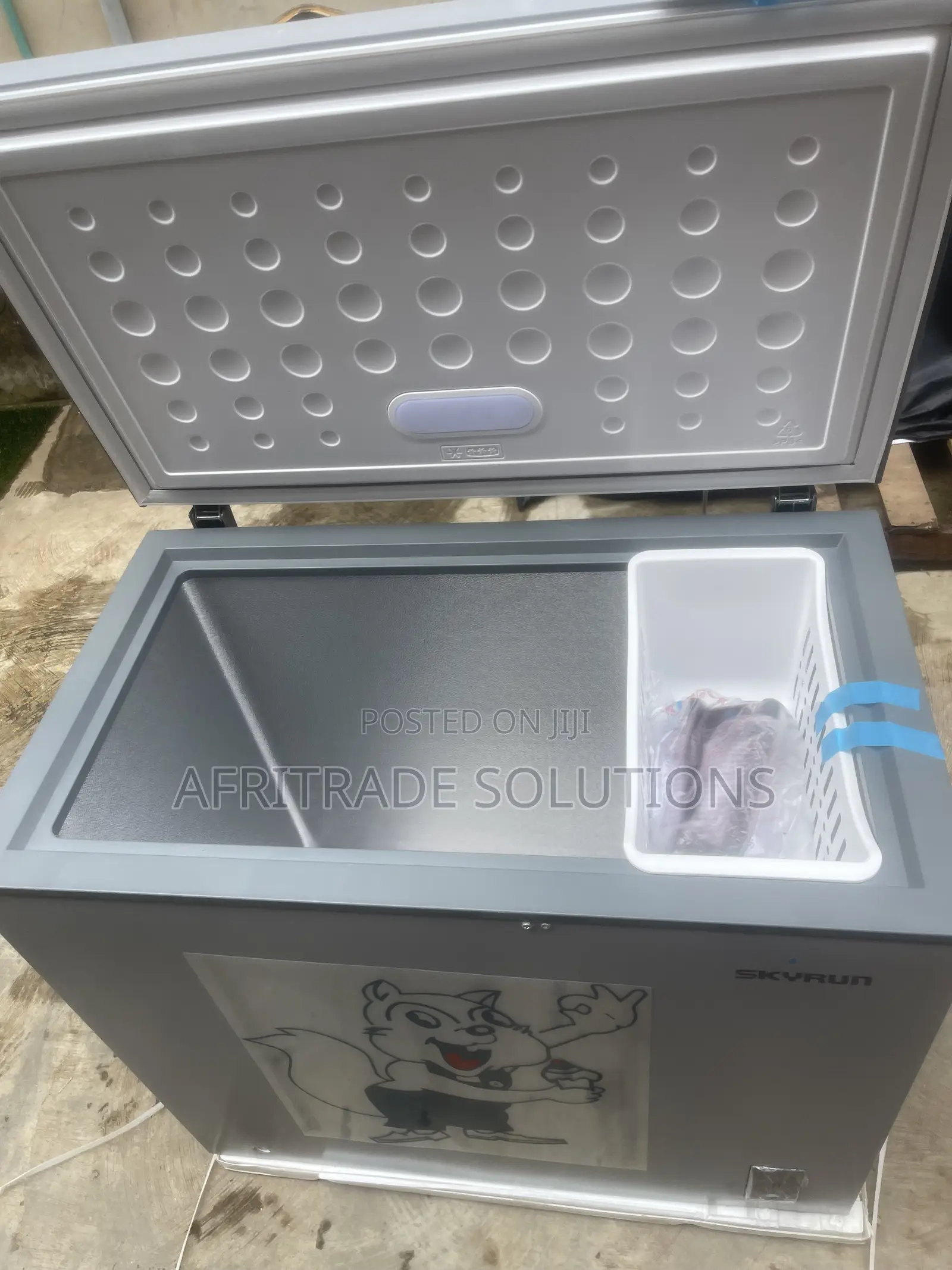 Skyrun 250L Inverter Deep Freezer – Keep Food Fresh