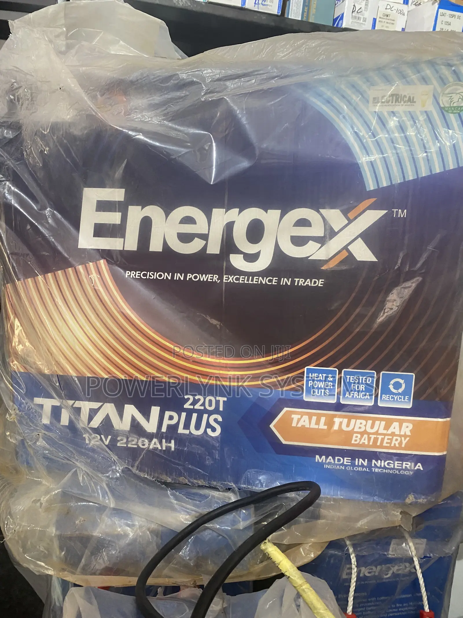 Energex 220AH 12V Tubular Battery