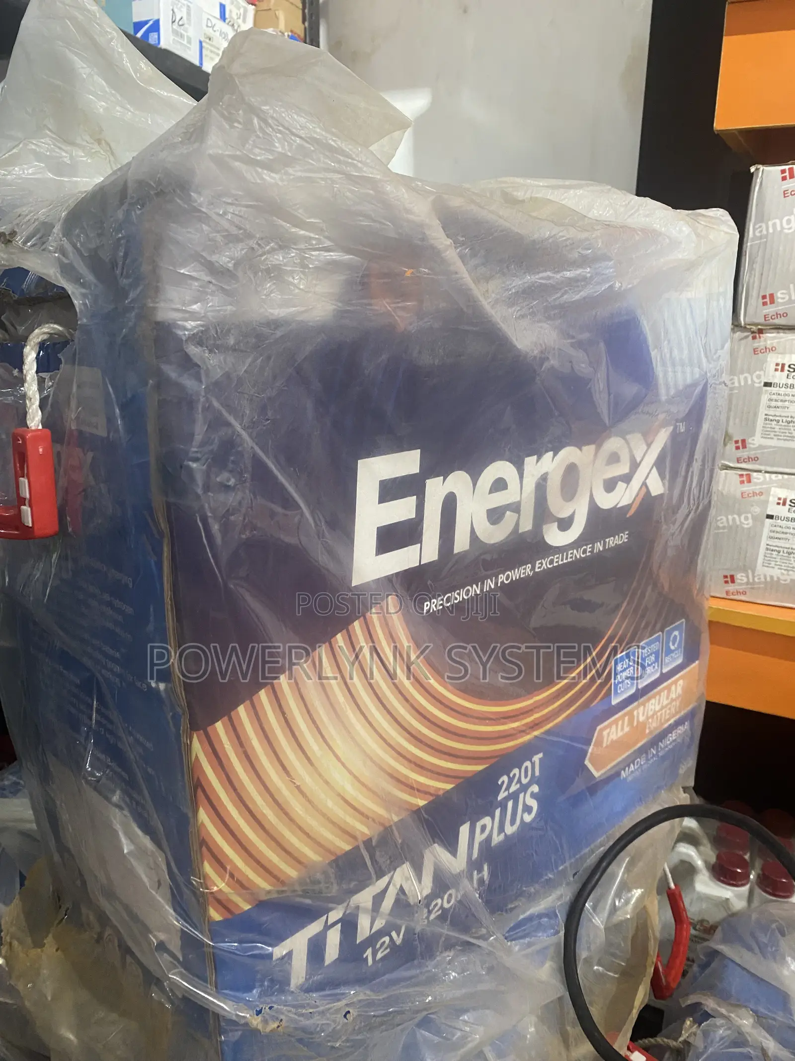 Energex 220AH 12V Tubular Battery