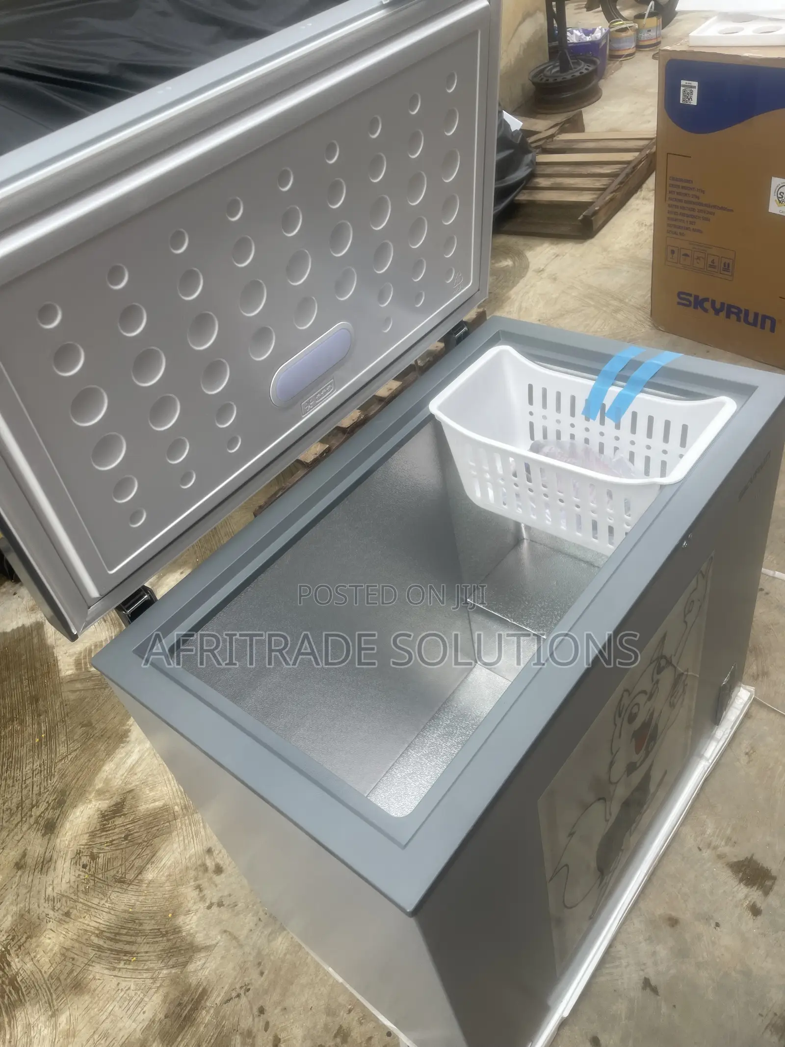 Skyrun BD-250AI Inverter Freezer – 250L for Frozen Foods
