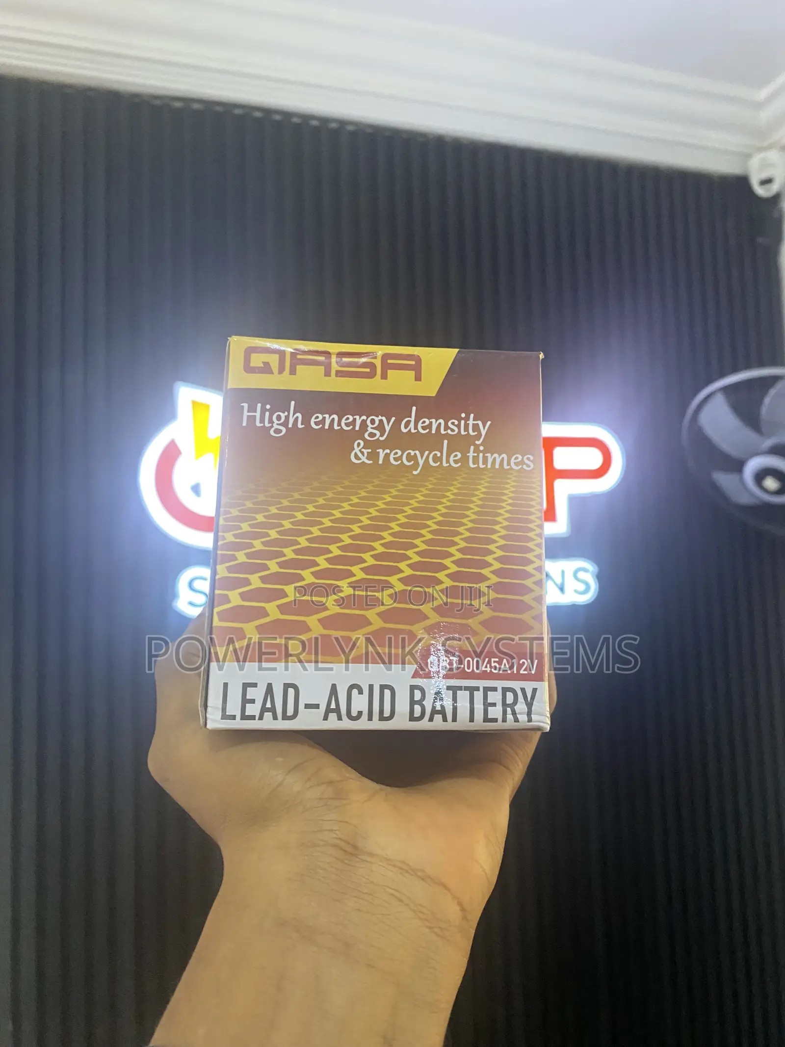 Qasa 7Ah Battery 12V