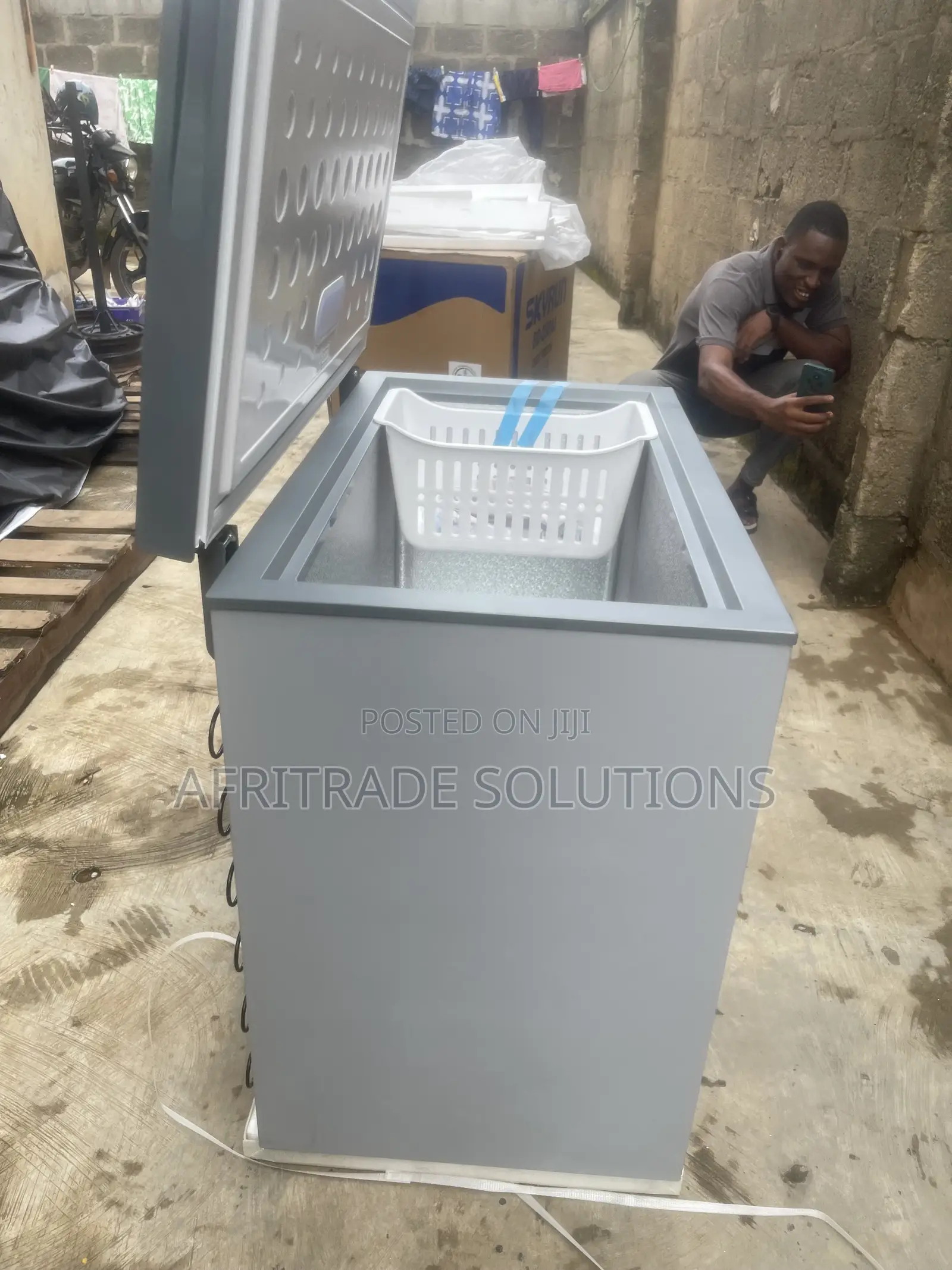Skyrun 250L Inverter Deep Freezer – Power Meets Capacity