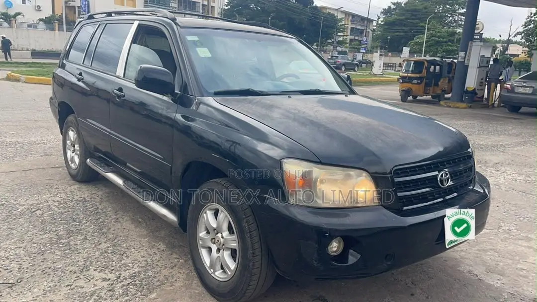 Toyota Highlander Limited V6 4x4 2004 Black