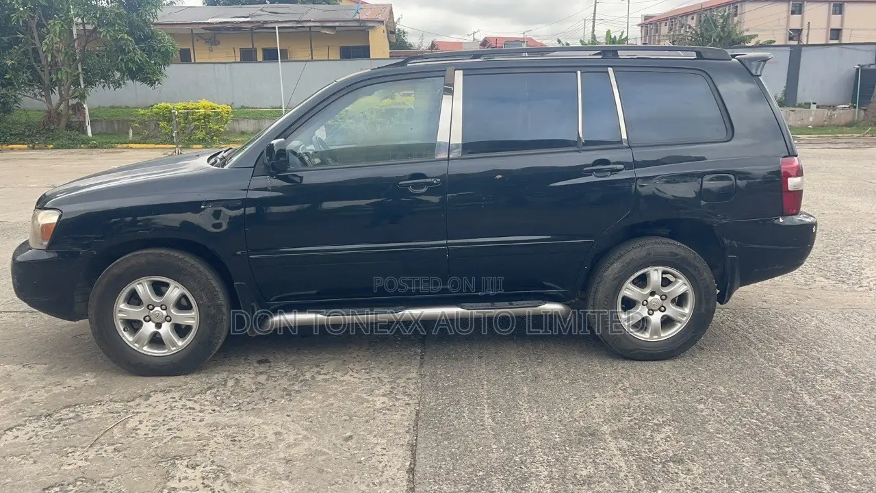 Toyota Highlander Limited V6 4x4 2004 Black