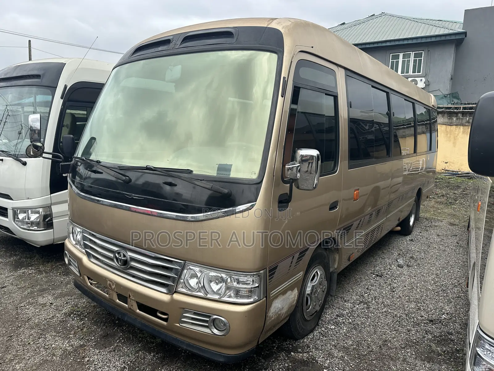Toyota Coaster 2017 Grey