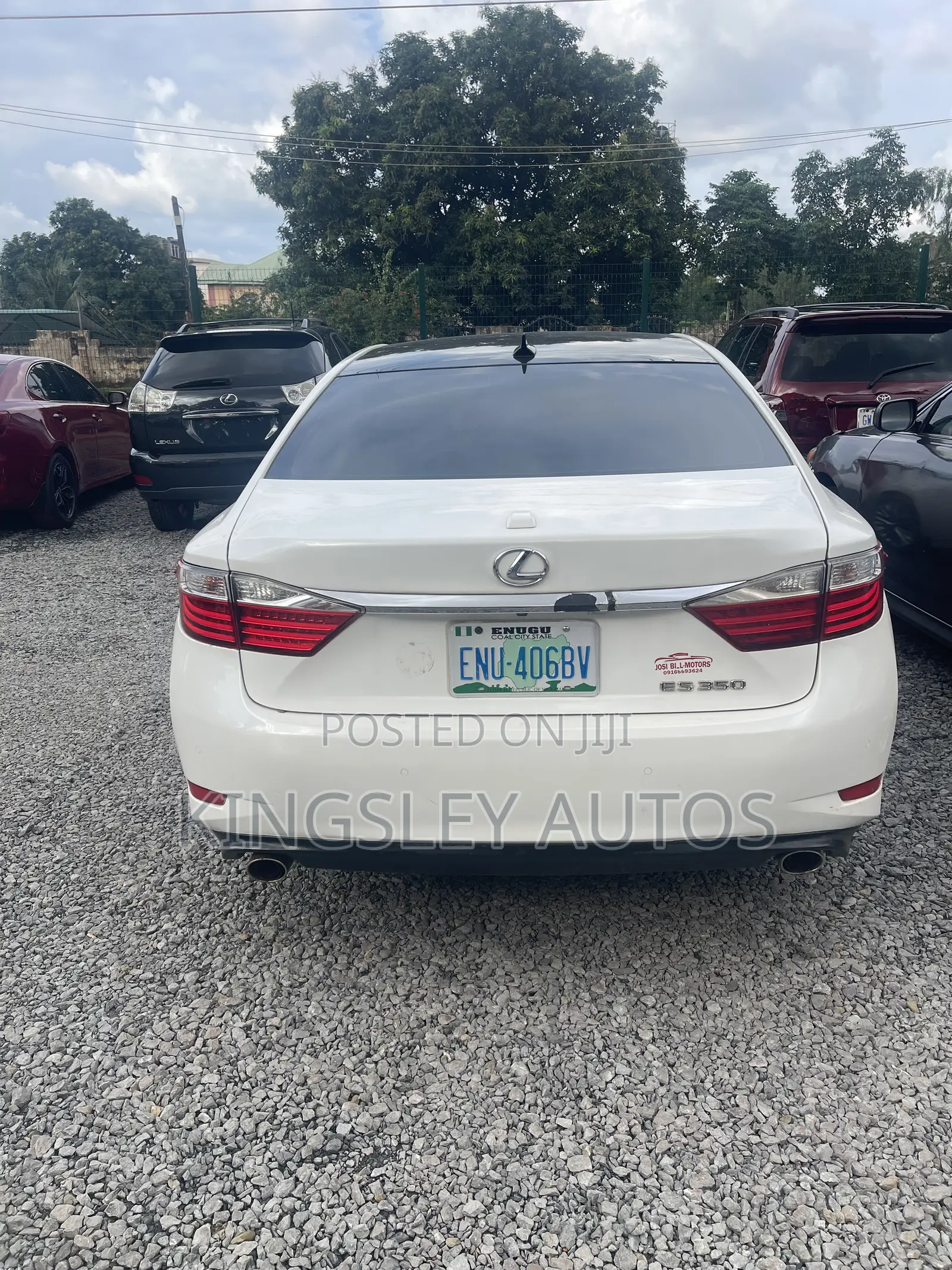 Lexus ES 350 FWD 2014 White
