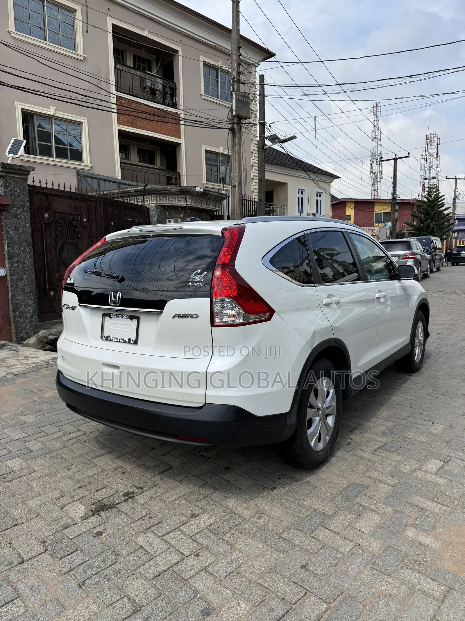 Honda CR-V EX-L 4dr SUV AWD (2.4L 4cyl 5A) 2014 White