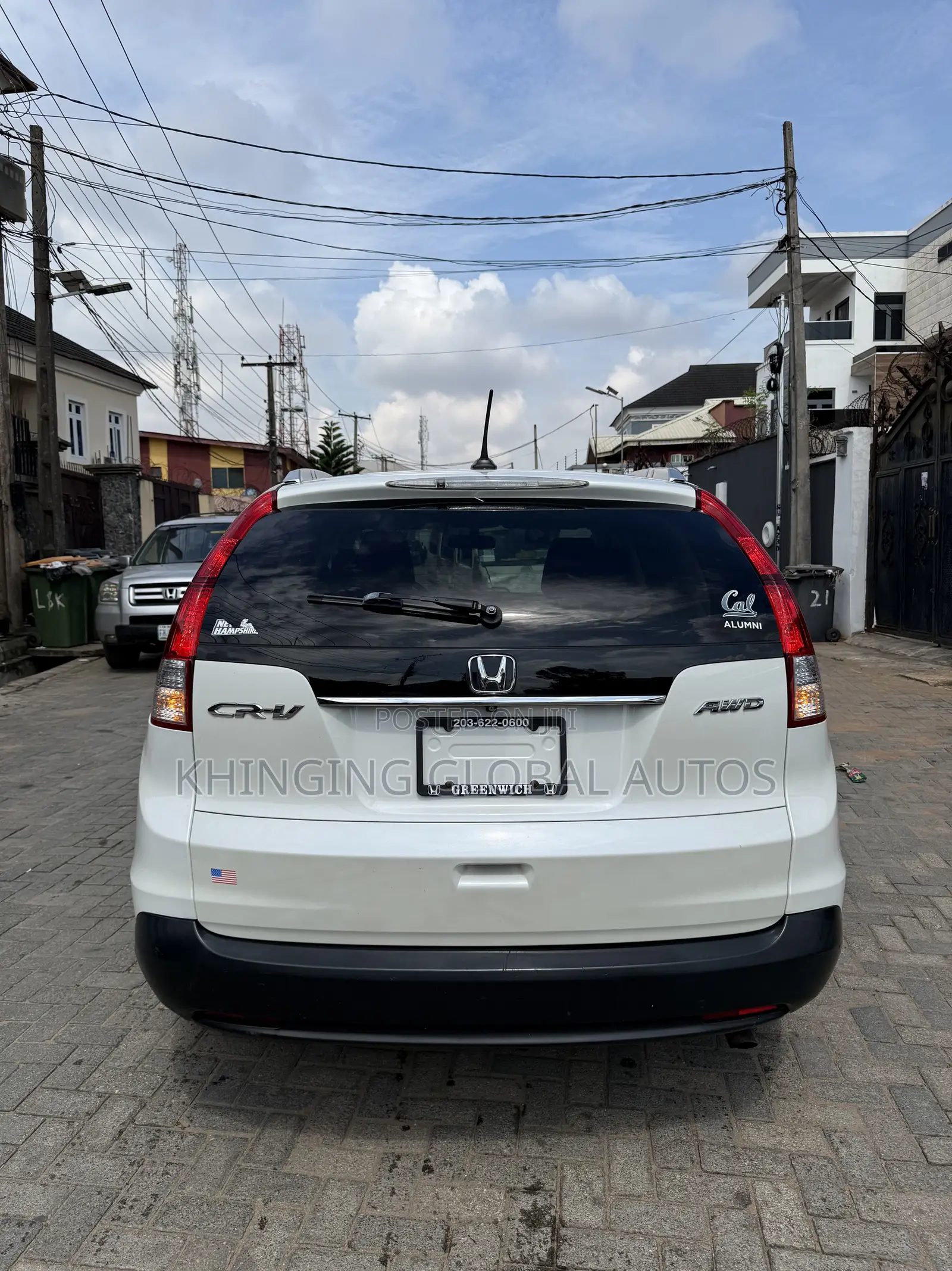Honda CR-V EX-L 4dr SUV AWD (2.4L 4cyl 5A) 2014 White