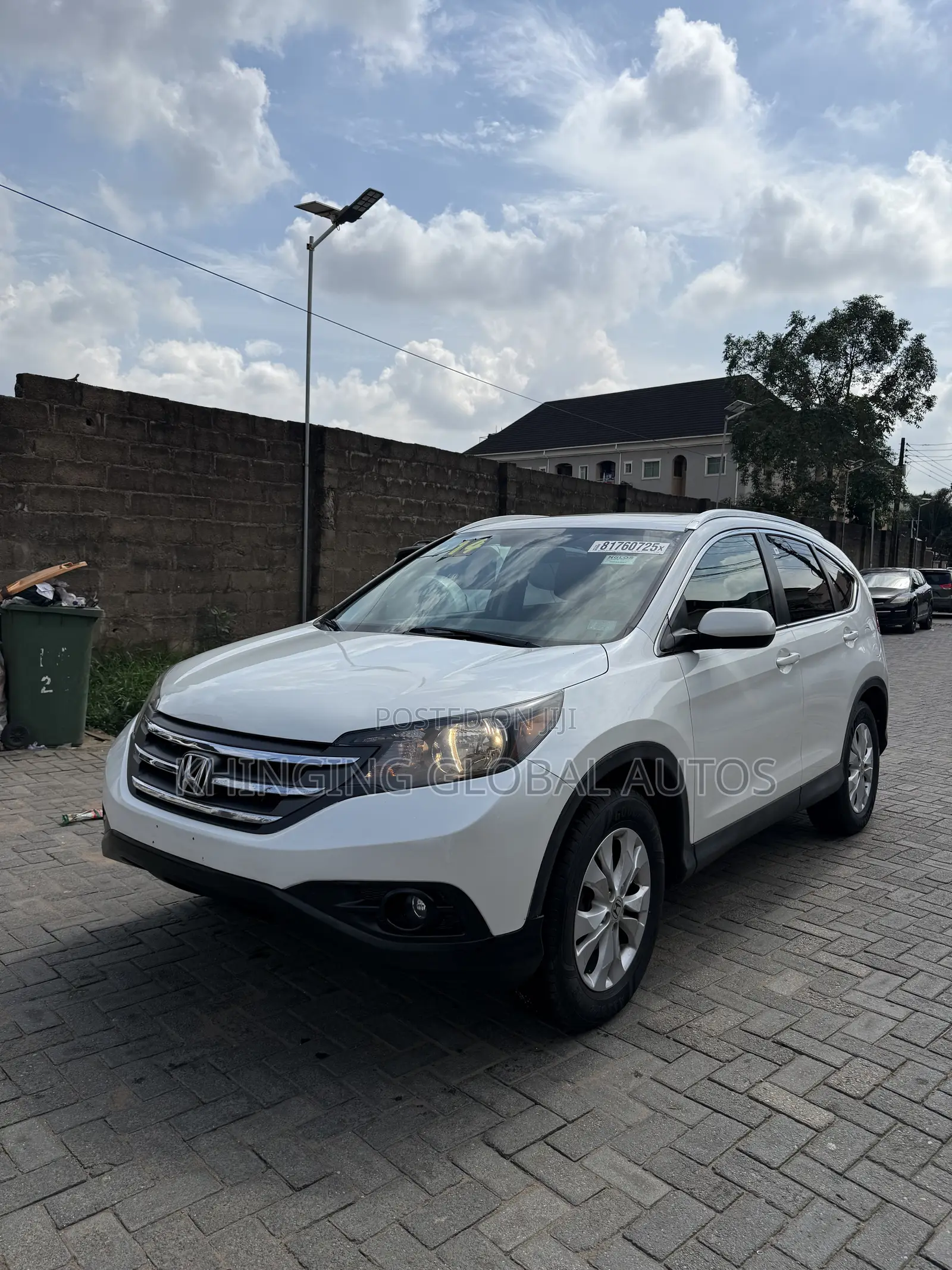 Honda CR-V EX-L 4dr SUV AWD (2.4L 4cyl 5A) 2014 White