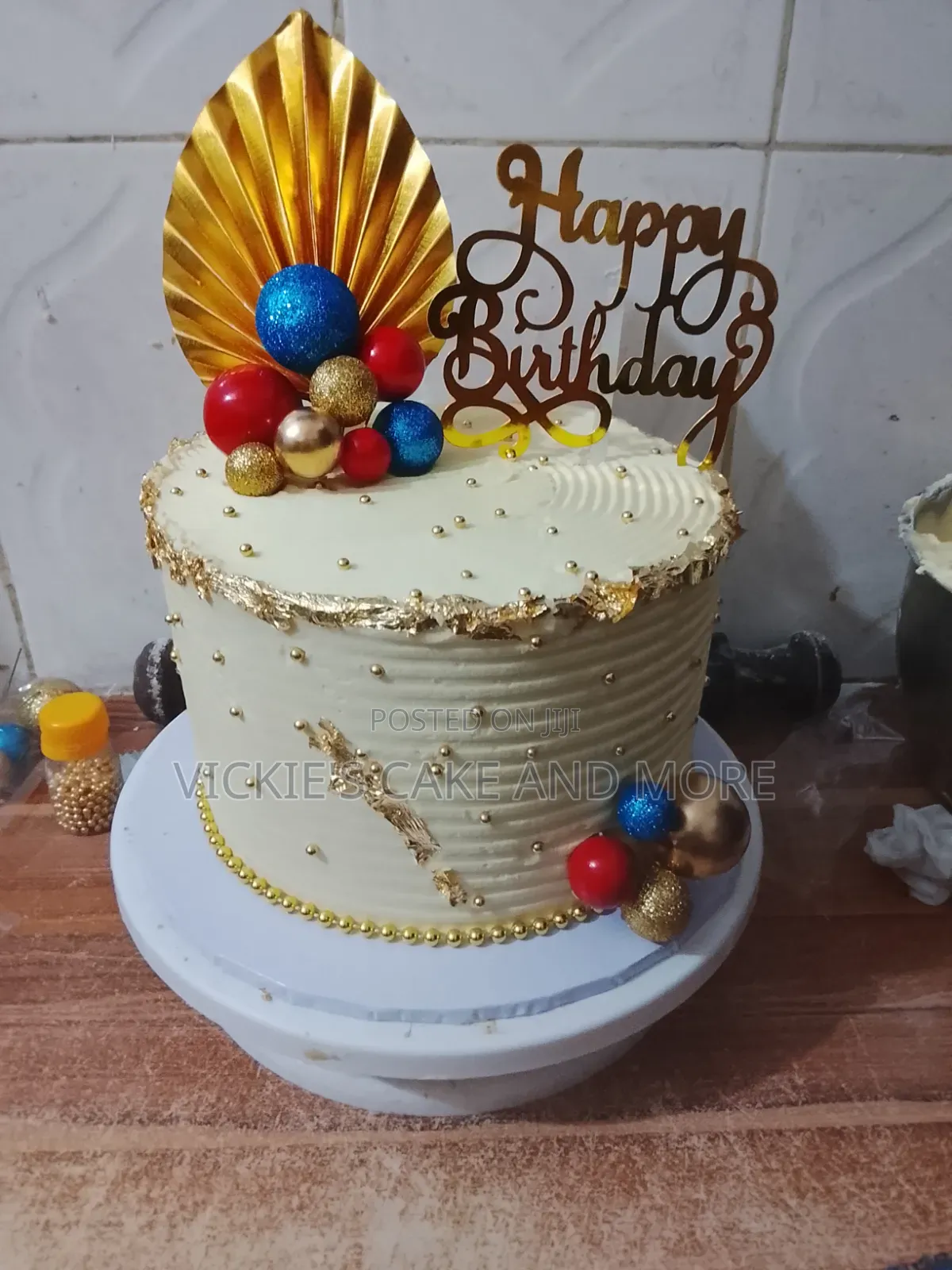 Buttercream Birthday Cake