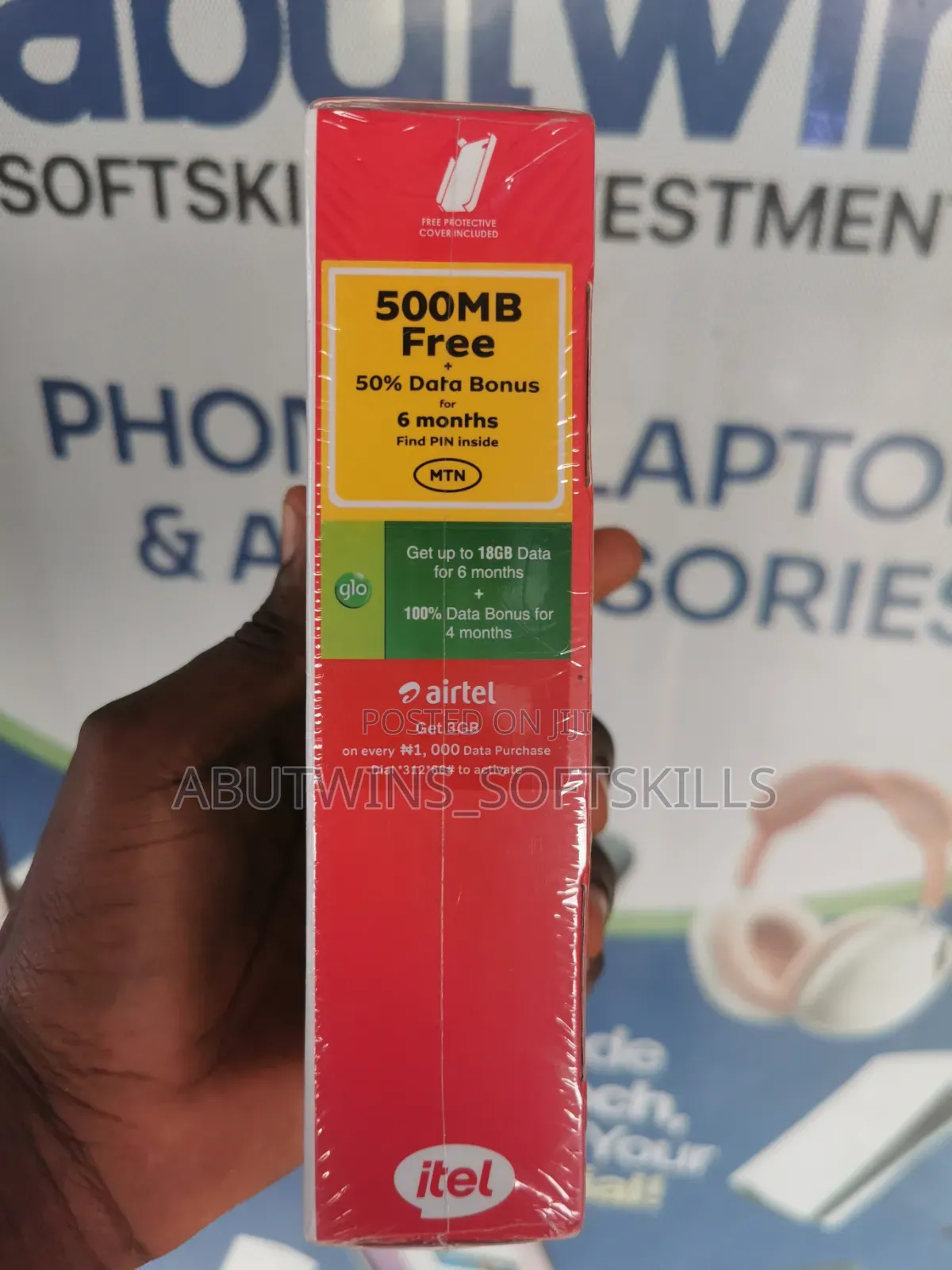 New Itel A50C 32 GB Green