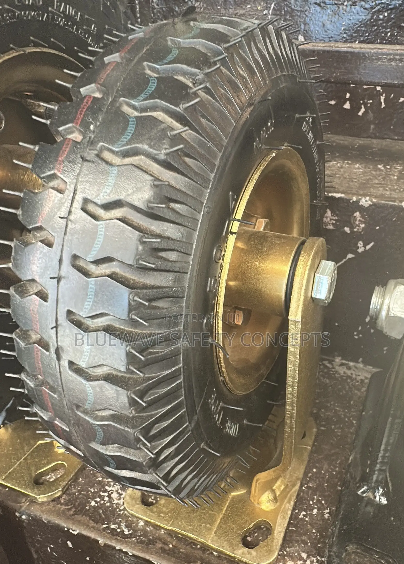 8” Pneumatic Trolley Wheel Set (4pcs)