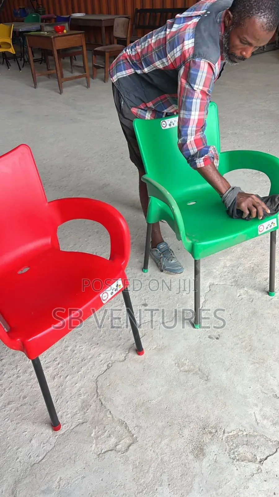 Plastic Chair With Armrest(ADULT)