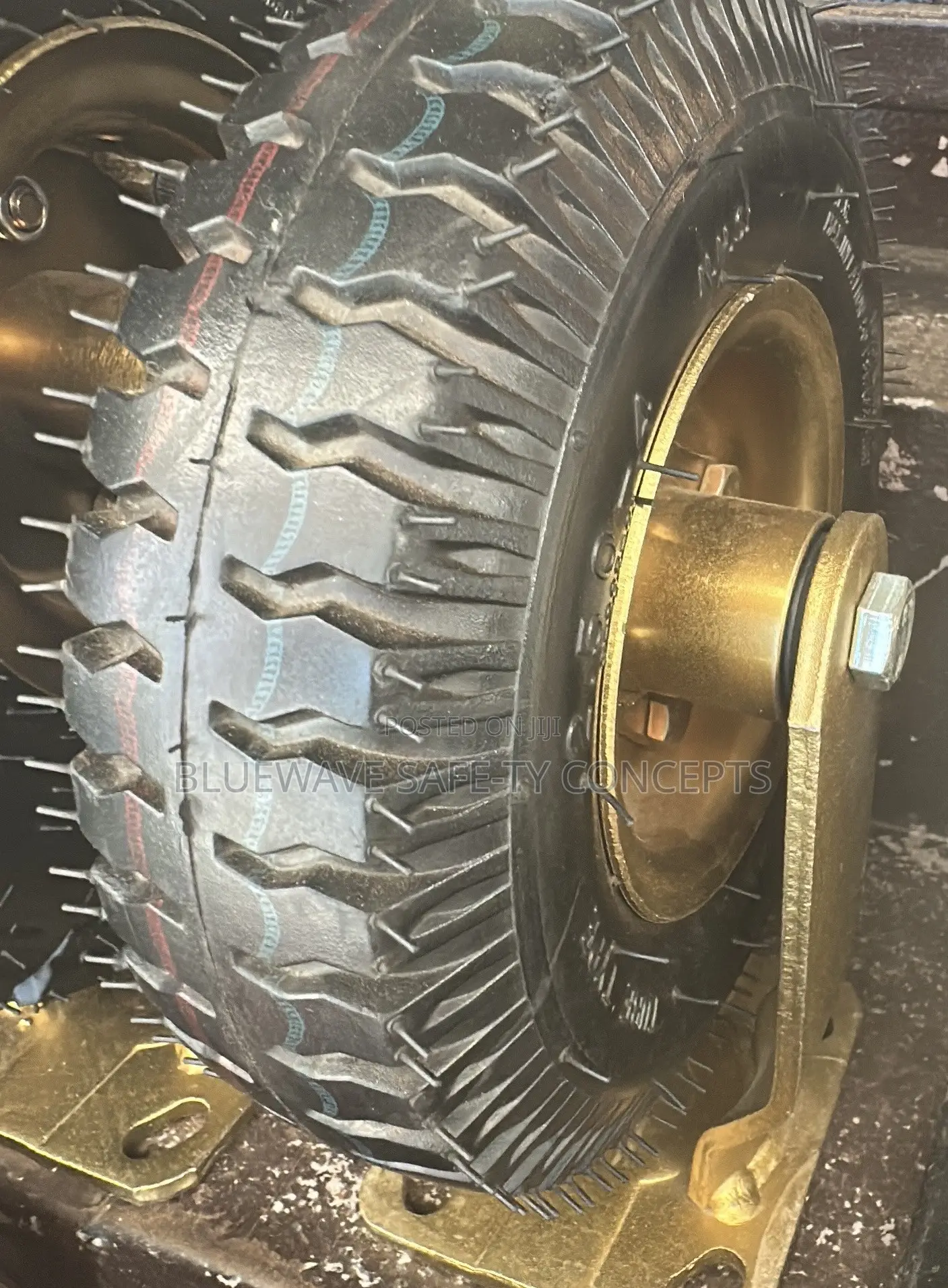 8” Pneumatic Trolley Wheel Set (4pcs)