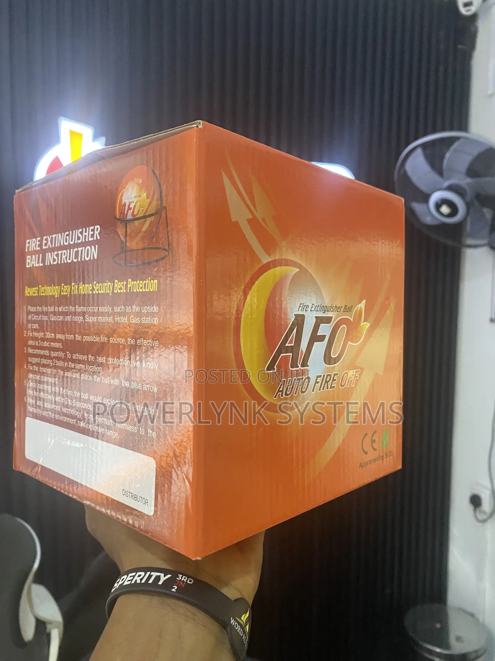 Afo Auto Fire Off Fire Extinguisher