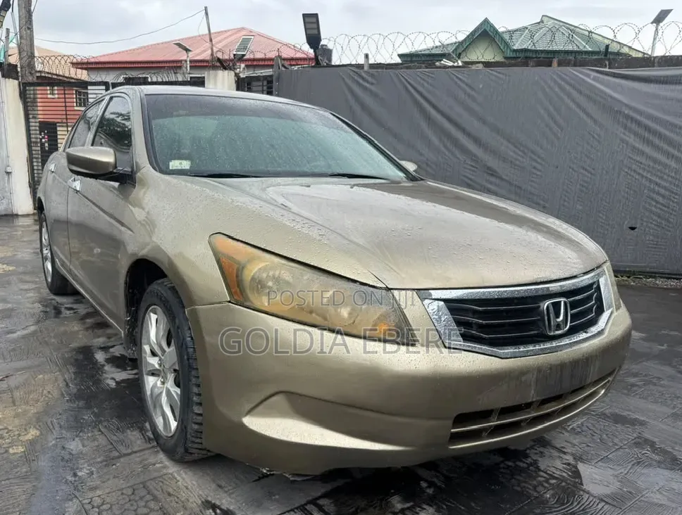 Honda Accord 2008 Beige