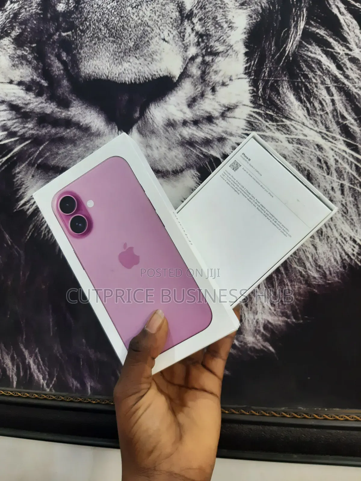 New Apple iPhone 16 128 GB Pink