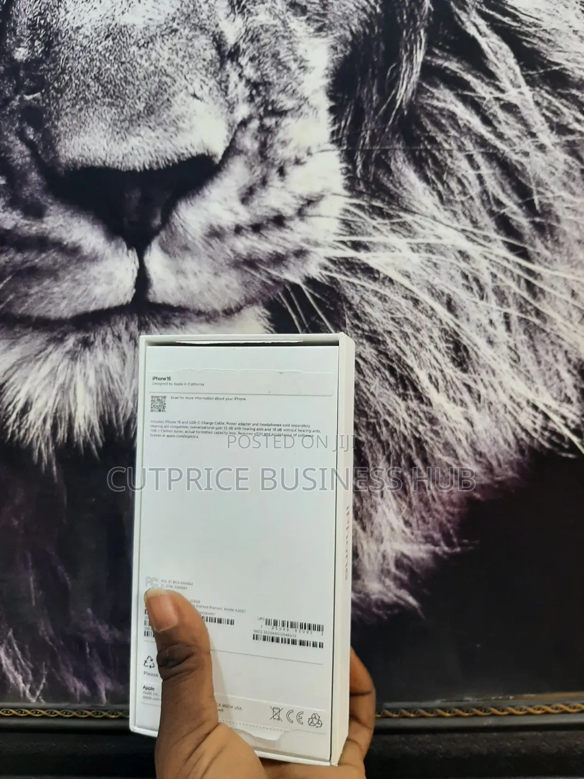 New Apple iPhone 16 128 GB Pink