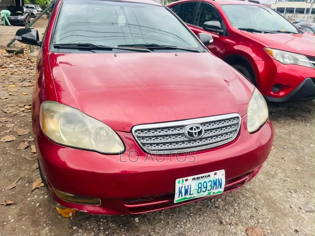Toyota Corolla 2004 Red