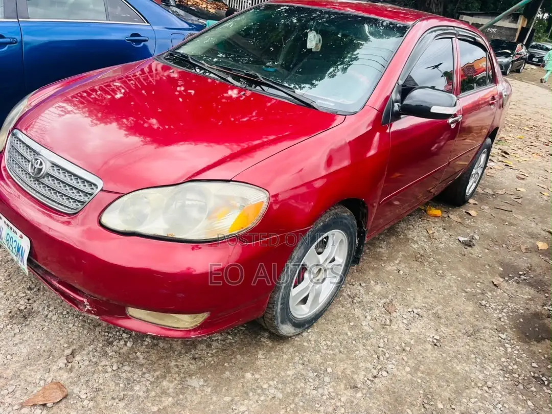 Toyota Corolla 2004 Red