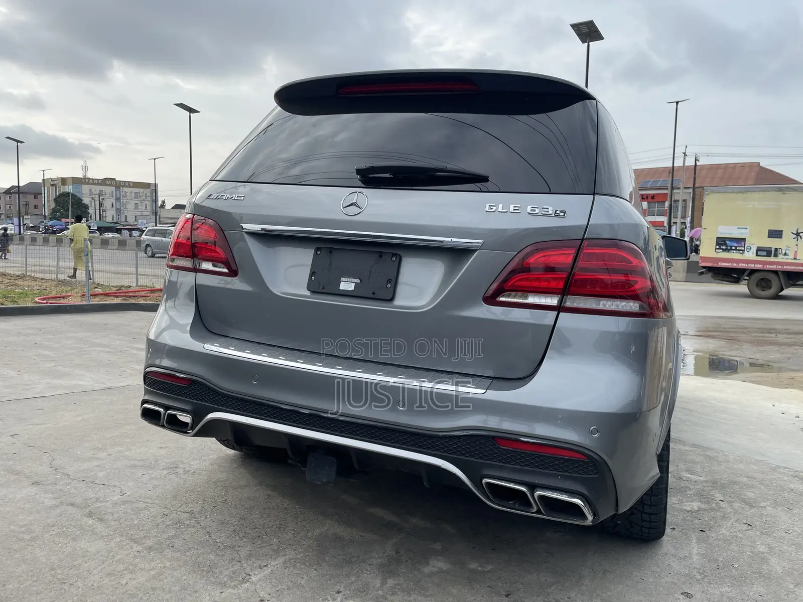 Mercedes-Benz GLE-Class AMG GLE 63 S 4MATIC 2017 Gray