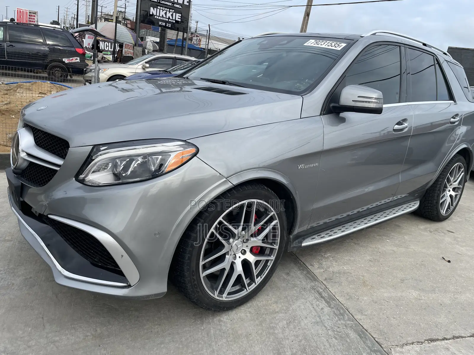Mercedes-Benz GLE-Class AMG GLE 63 S 4MATIC 2017 Gray