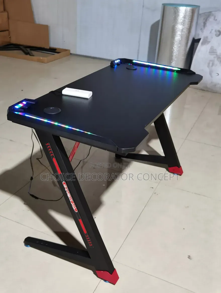 Z Shape Gaming Desk