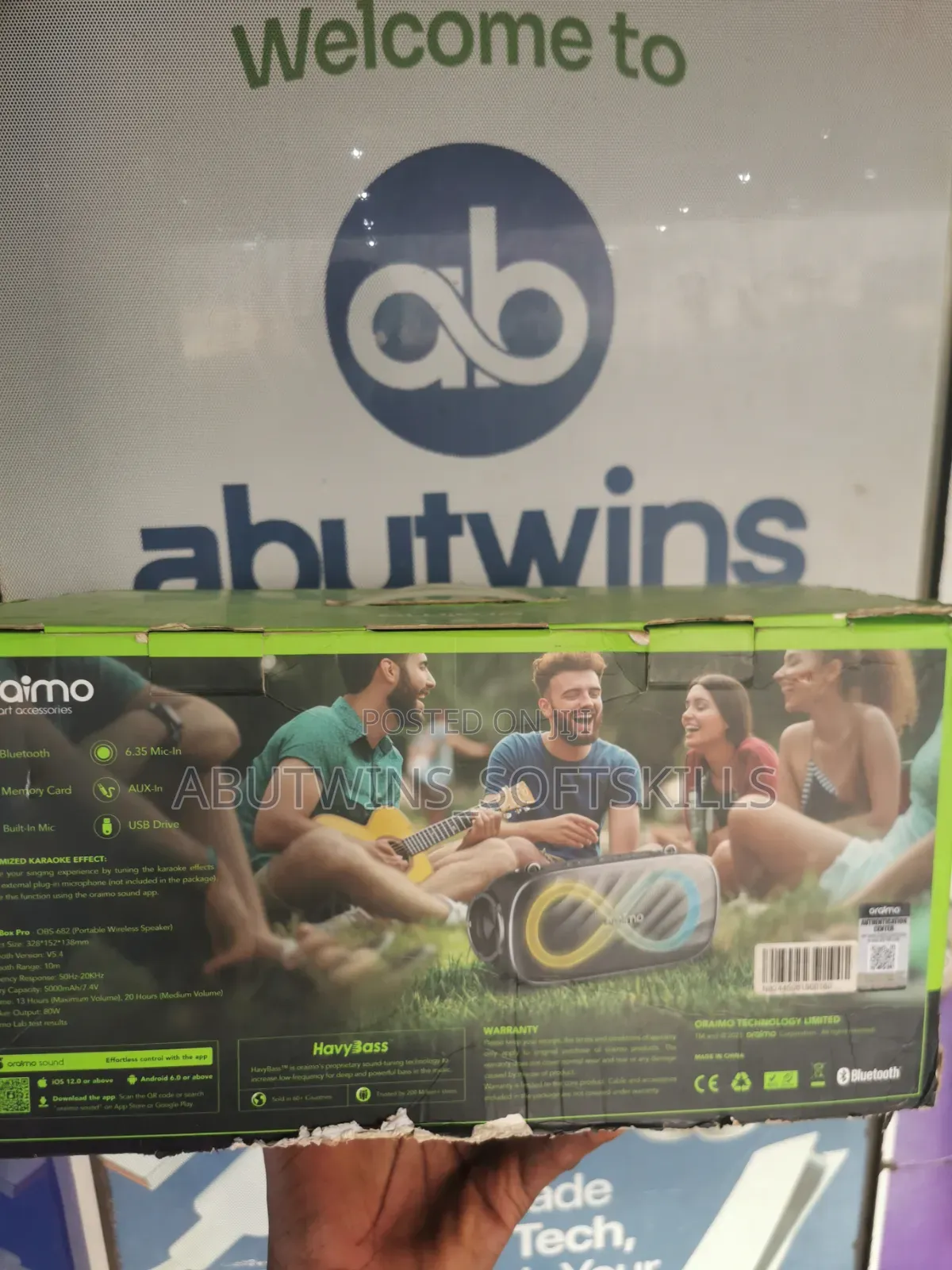 Oraimo Bluetooth Speaker