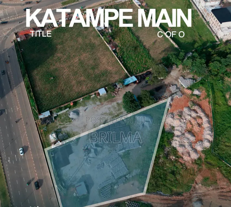 3900 SQM Land in Katampe Main for Sale