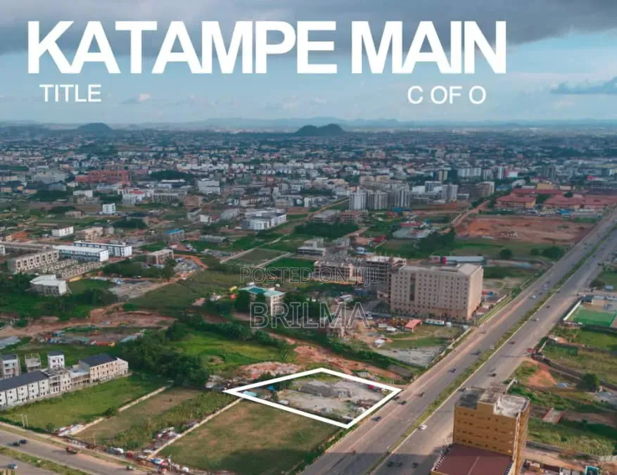 3900 SQM Land in Katampe Main for Sale