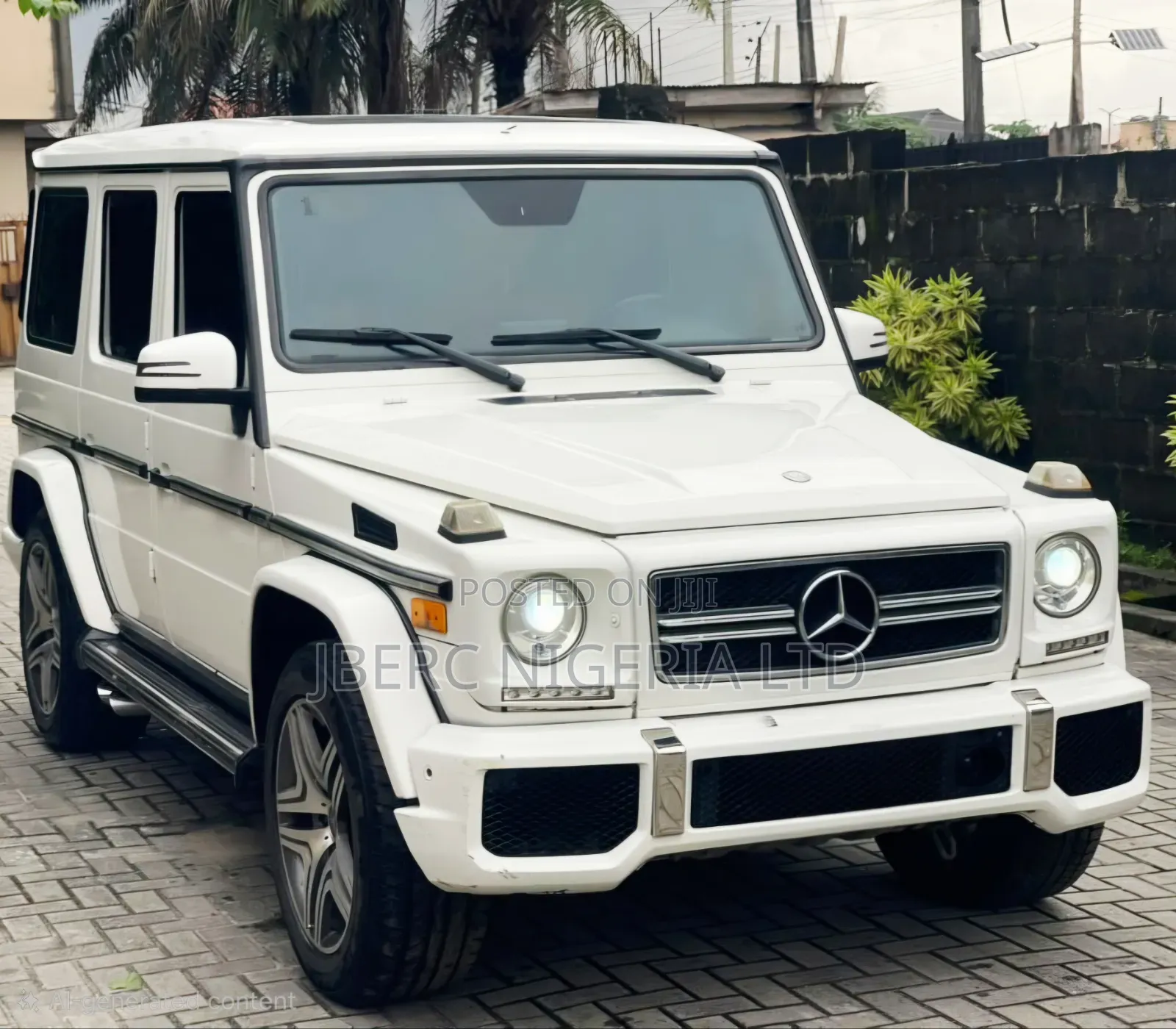 Mercedes-Benz G-Class 2014 White