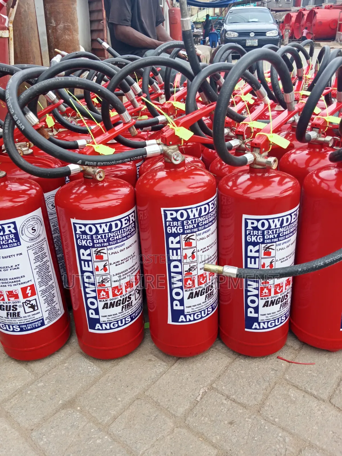 Dry Chemical Powder Fire Extinguisher