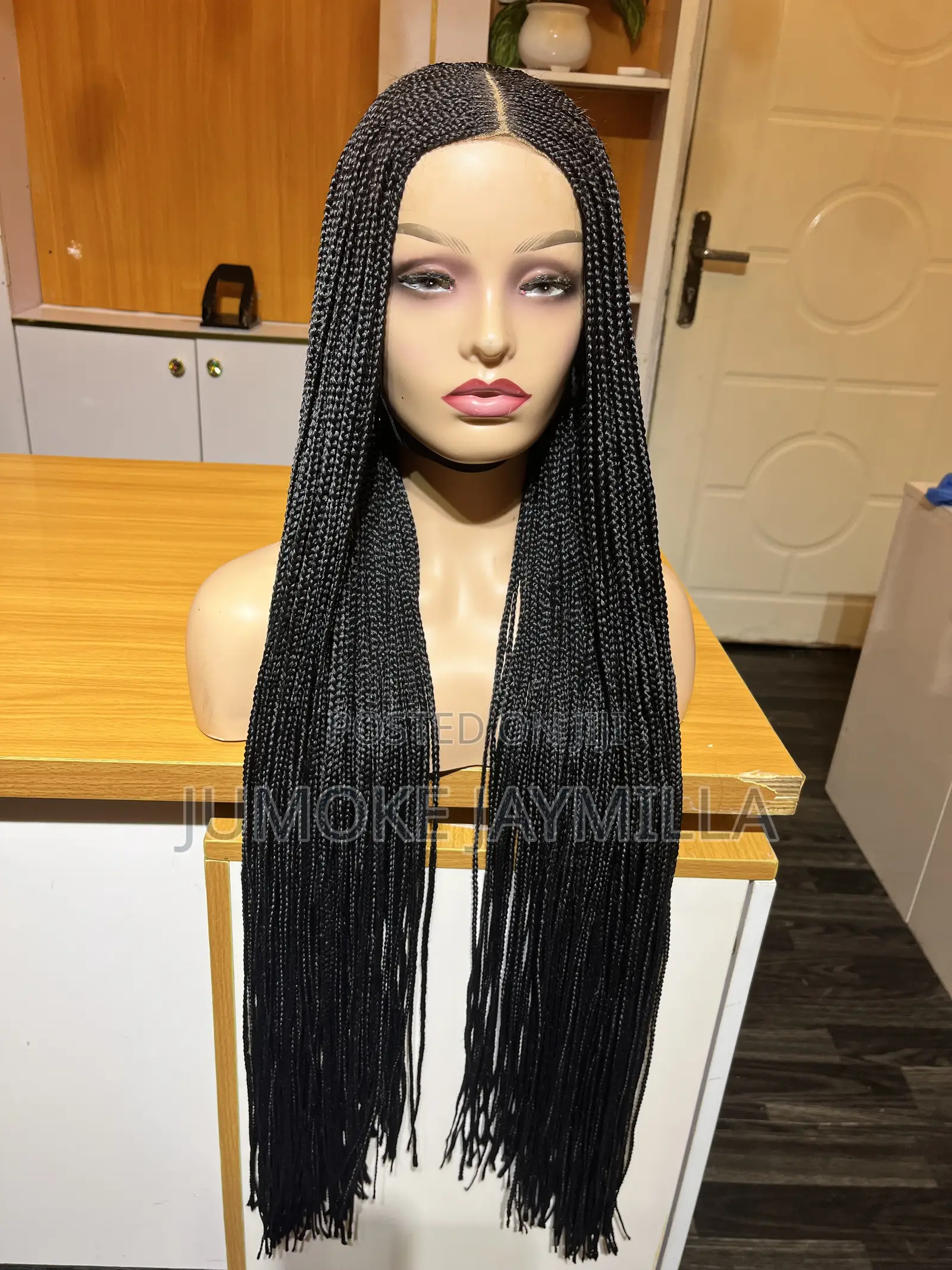 Long Braid Wig/ Black Bob Marley