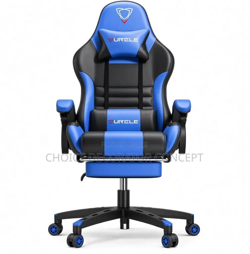 Furgle Pro Series Gaming Chair- Blue/Black