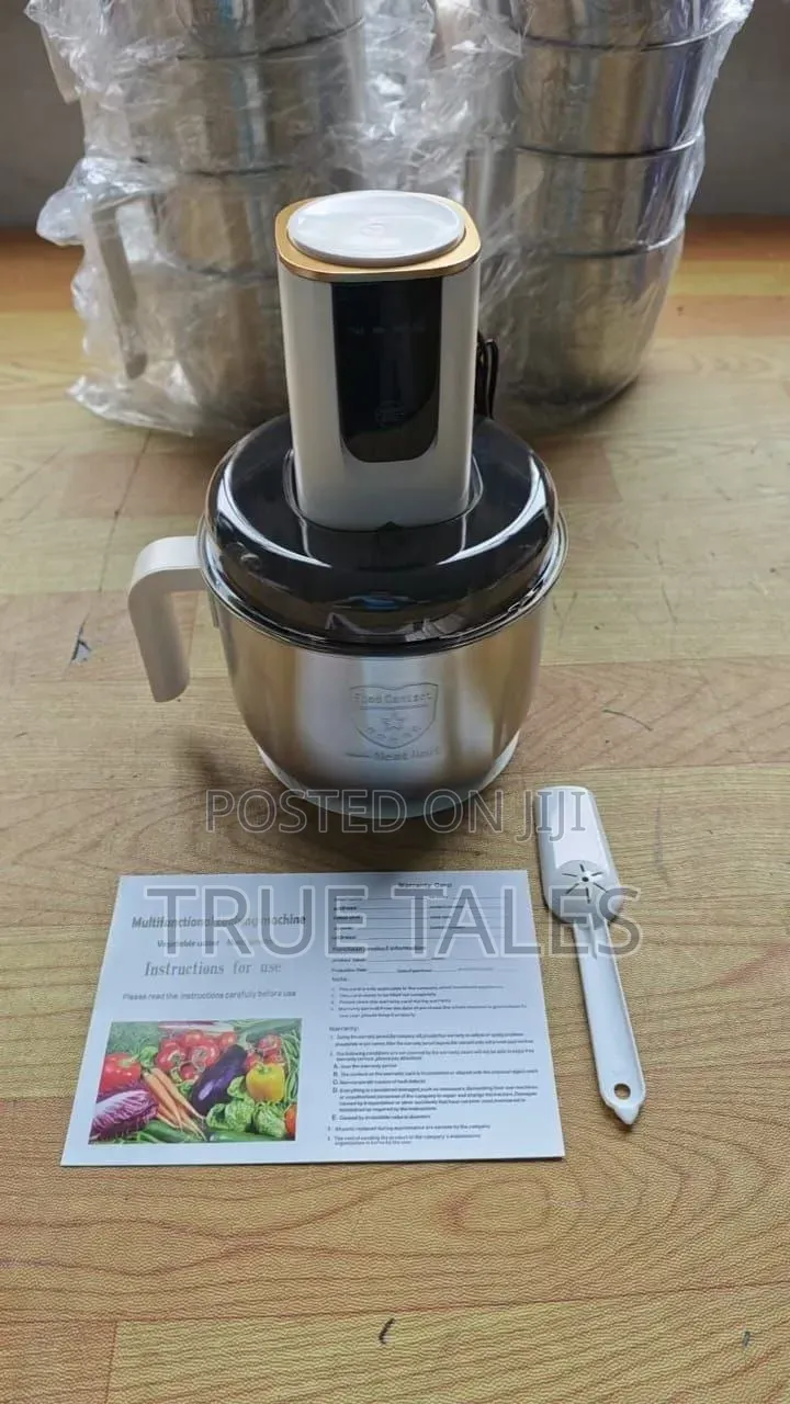 Touchscreen Gavisa 4L Yam Pounder/Food Chopper 100% Copper Stainless