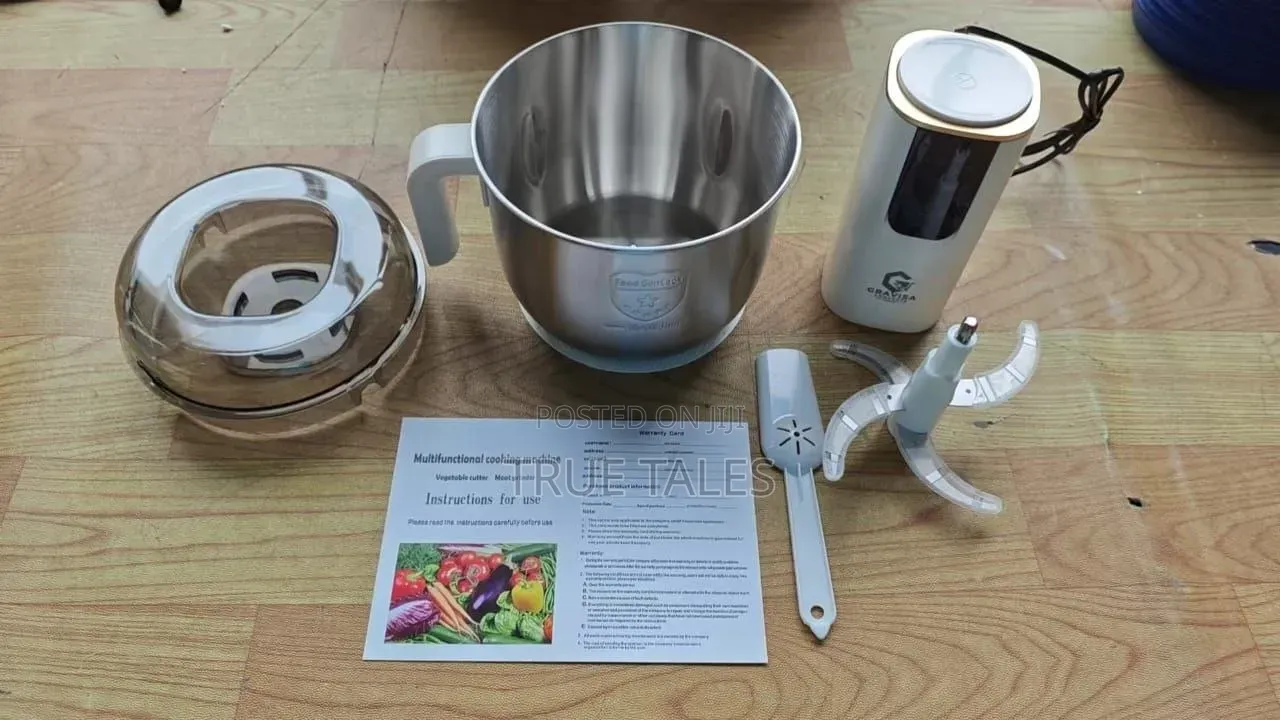 Touchscreen Gavisa 4L Yam Pounder/Food Chopper 100% Copper Stainless