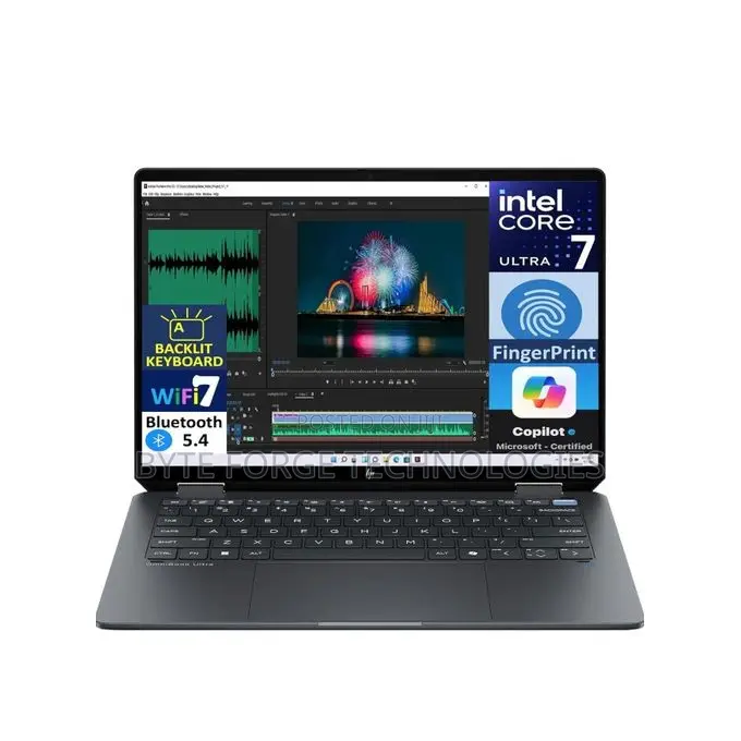 New Laptop HP OmniBook Ultra Flip 14" 16GB Intel Core Ultra 5 SSD 512GB