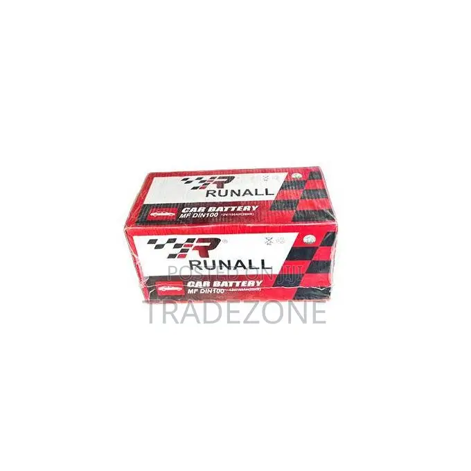 Runall 100Ah Korea Car Battery
