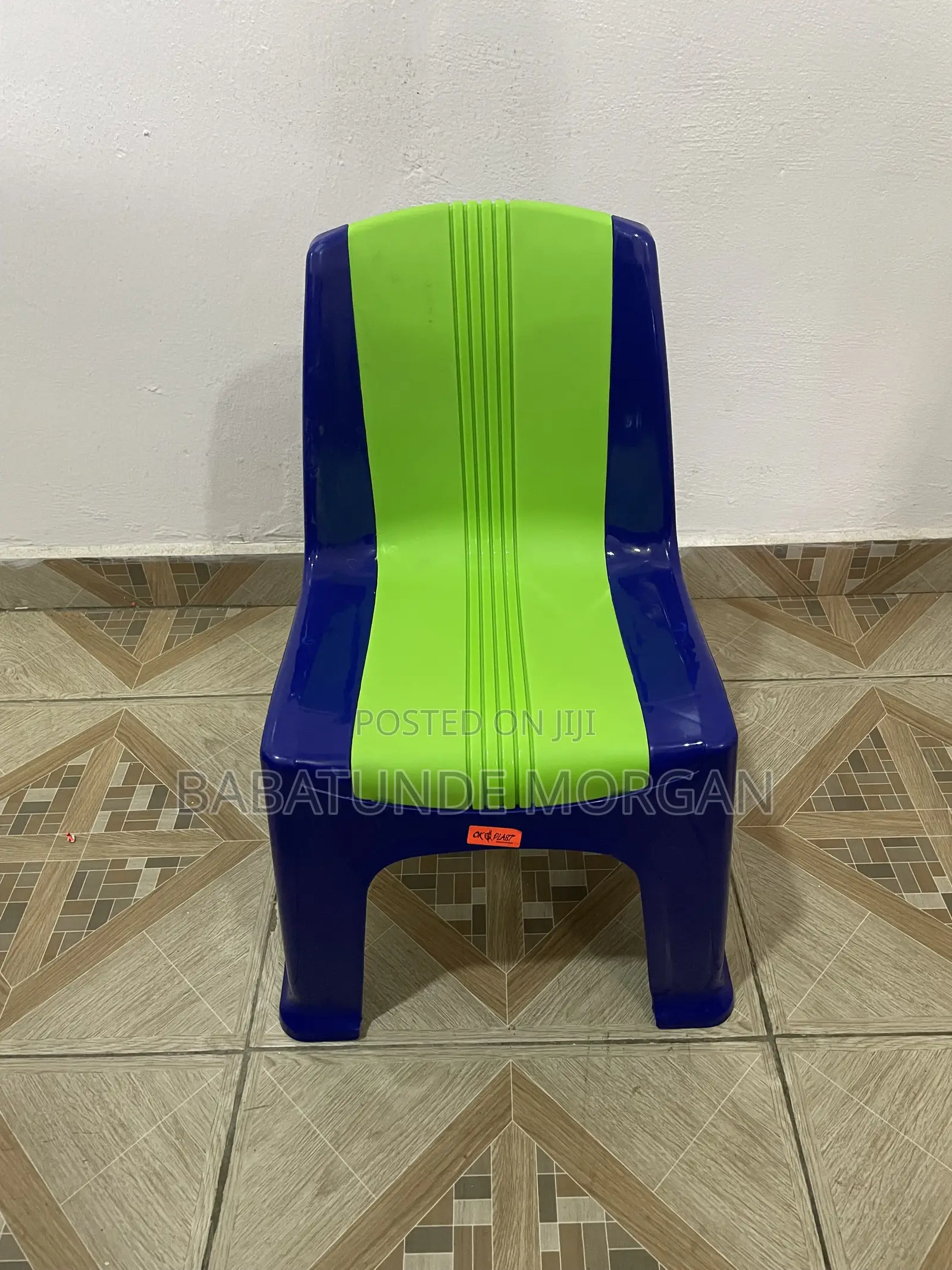 Colorful Armless Plastic Children’s Chair