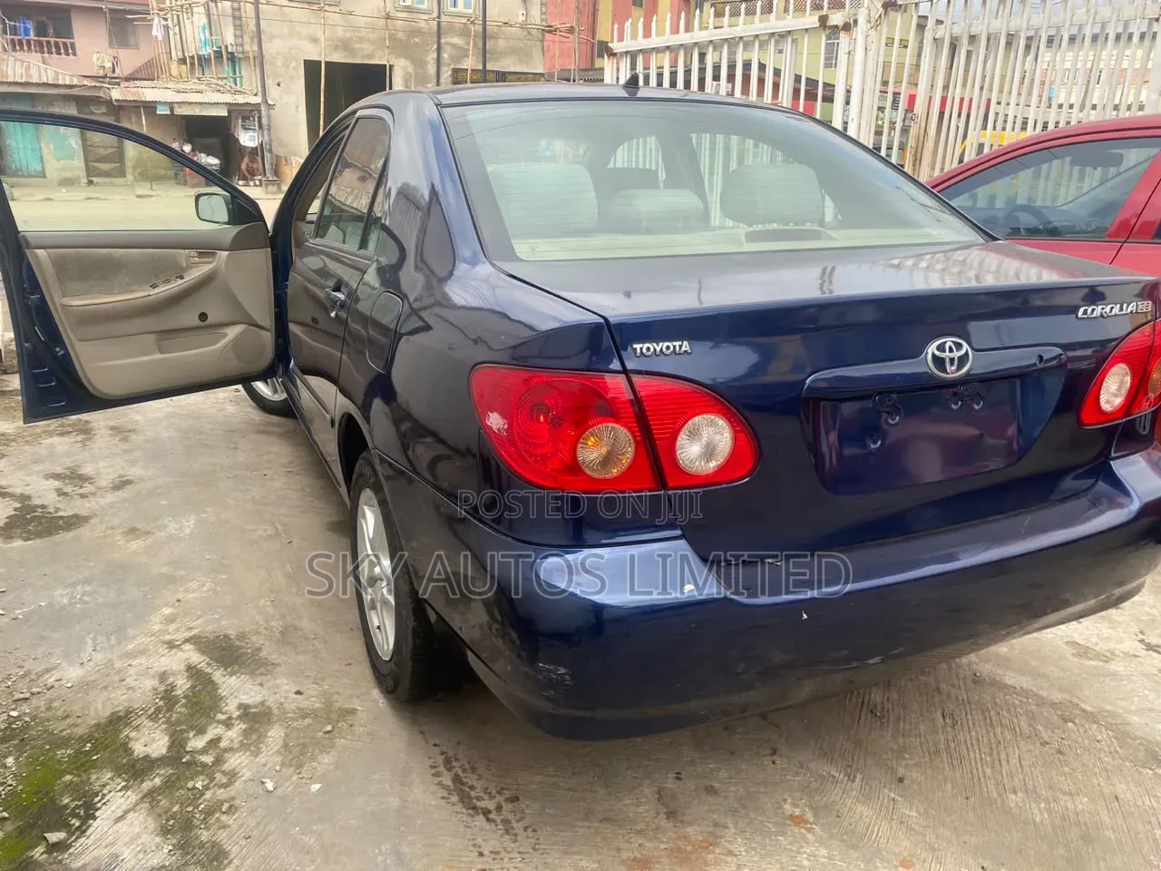 Toyota Corolla 2008 Blue