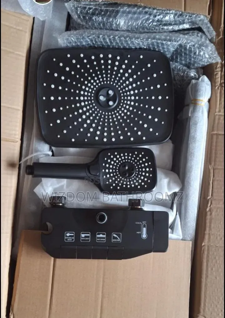 Quality Black Shower Mixer