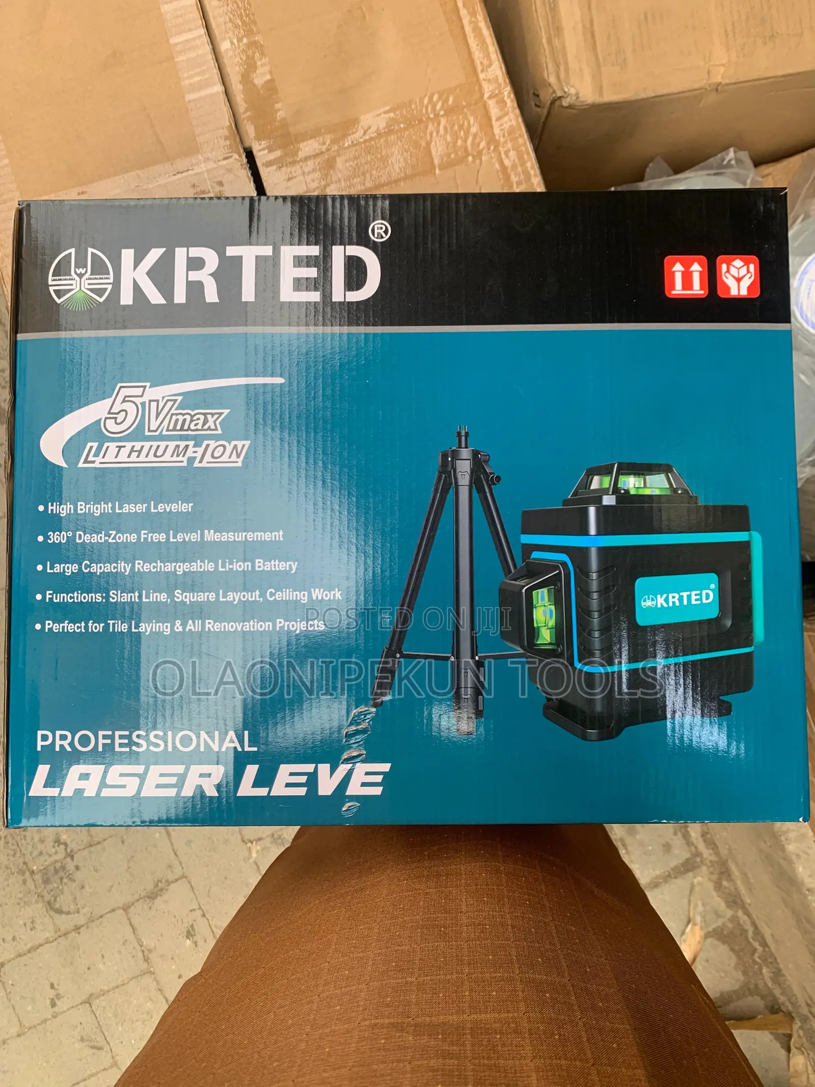 16-Line Green Laser Level Kit