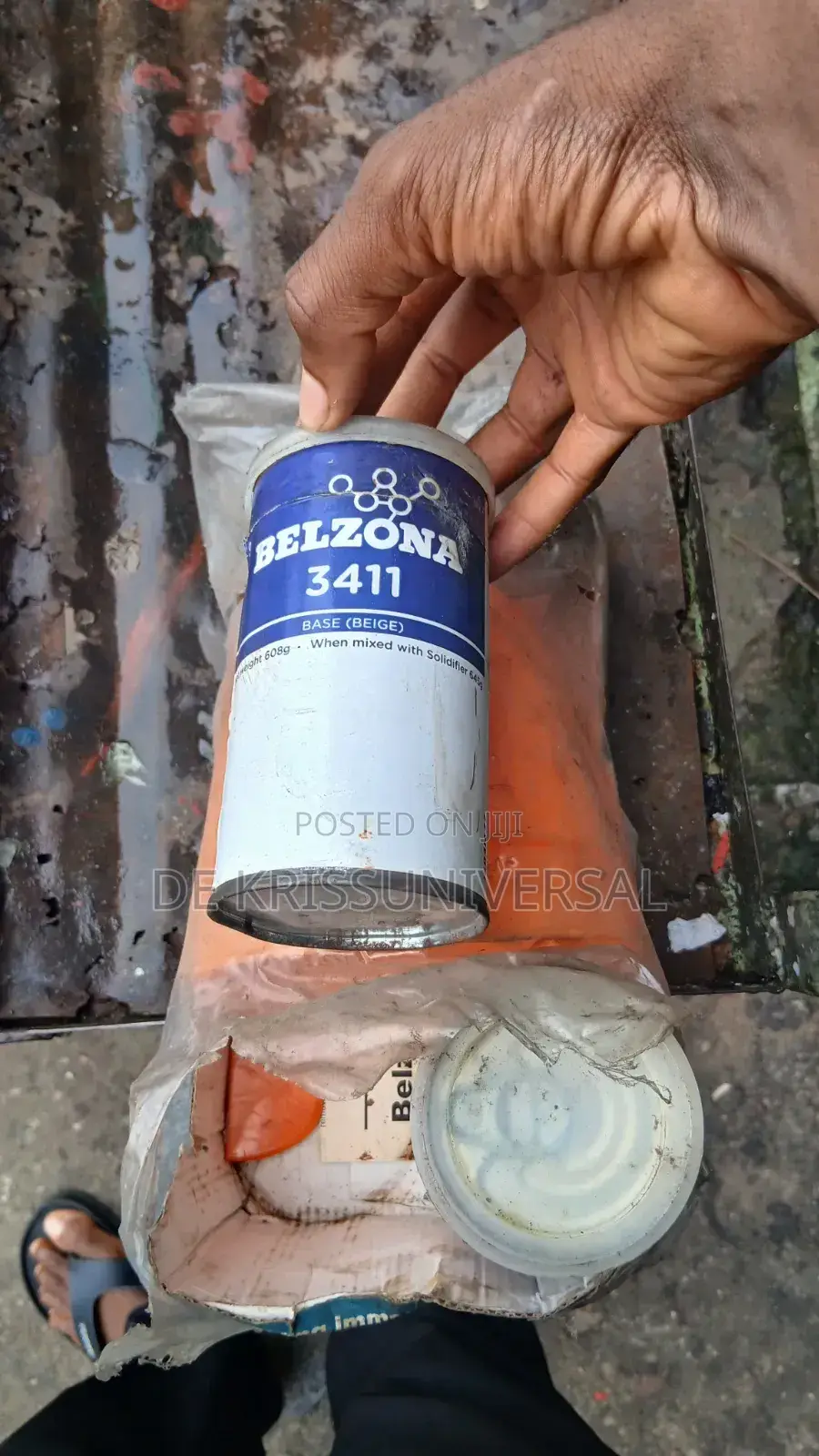 Belzona 3411 Encapsulating Membrane Grey -Flange Corrosion Protection