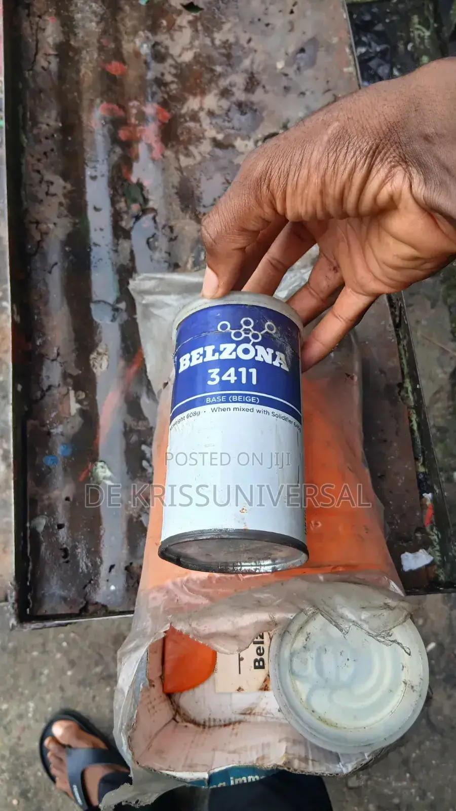 Belzona 3411 Encapsulating Membrane Grey -Flange Corrosion Protection