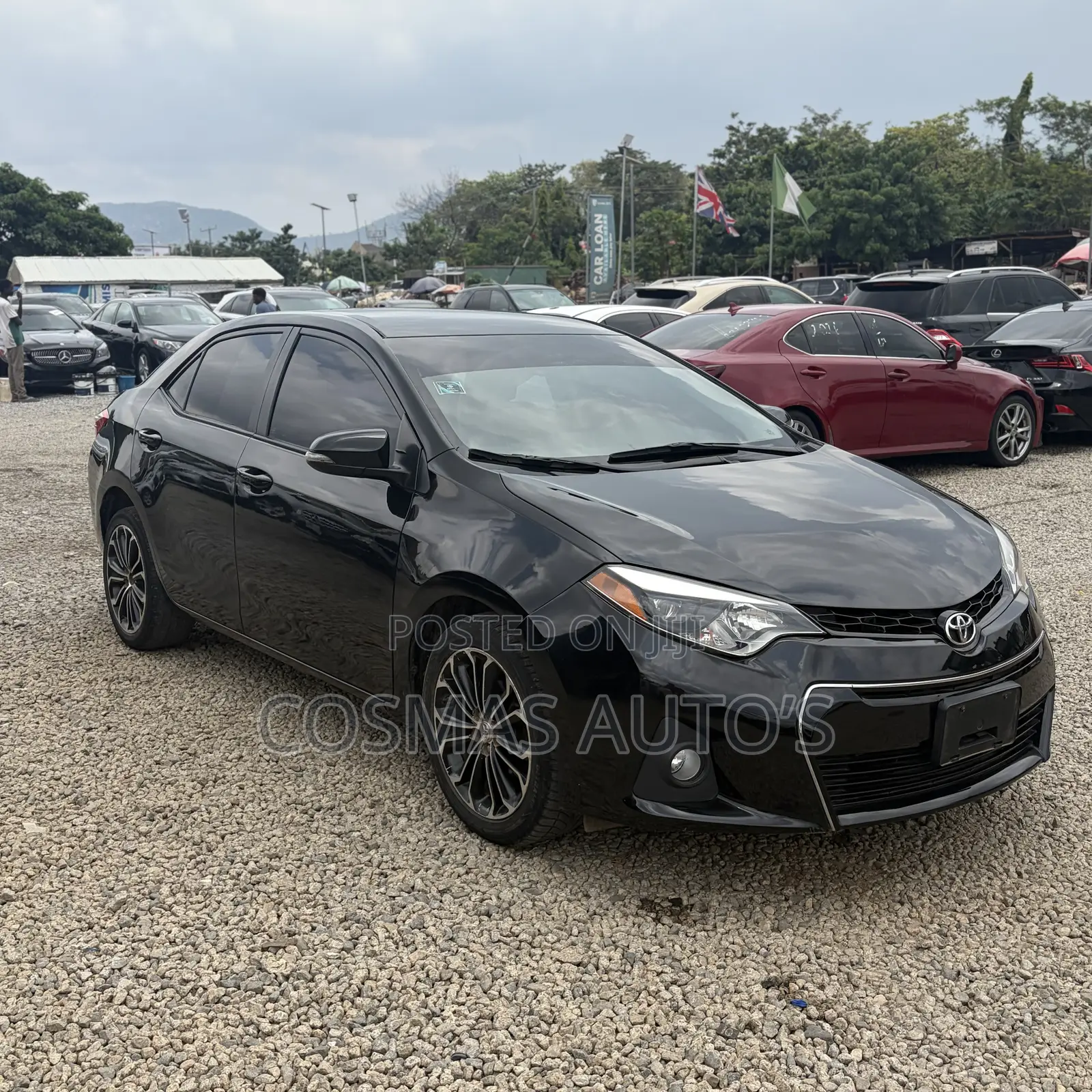 Toyota Corolla S 4dr Sedan (1.8L 4cyl CVT) 2015 Black