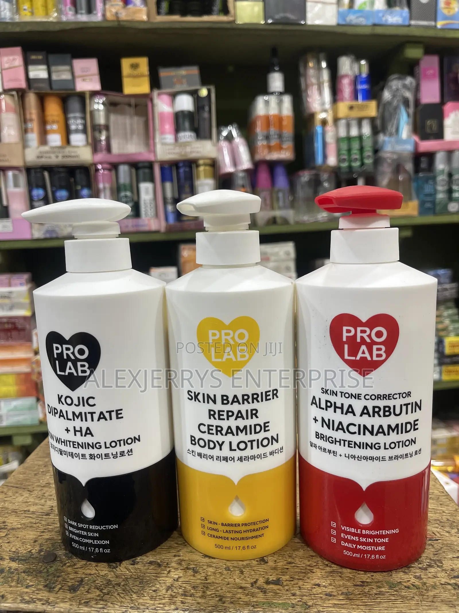 PRO LAB Body Lotion 500ml – Kojic Acid, Ceramide Alpha Arbutin