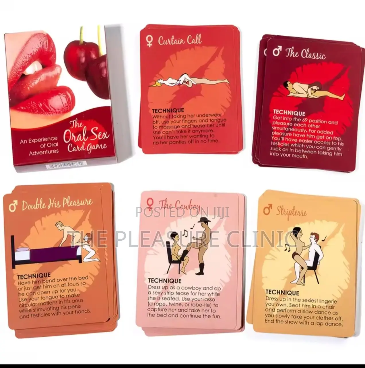 Oral Sex Positions Card Game