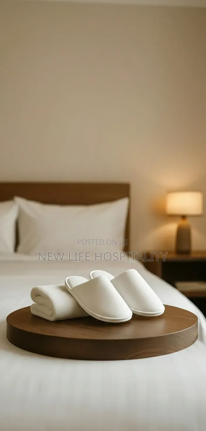 Branded Hotel Guest Slippers (Per 100)