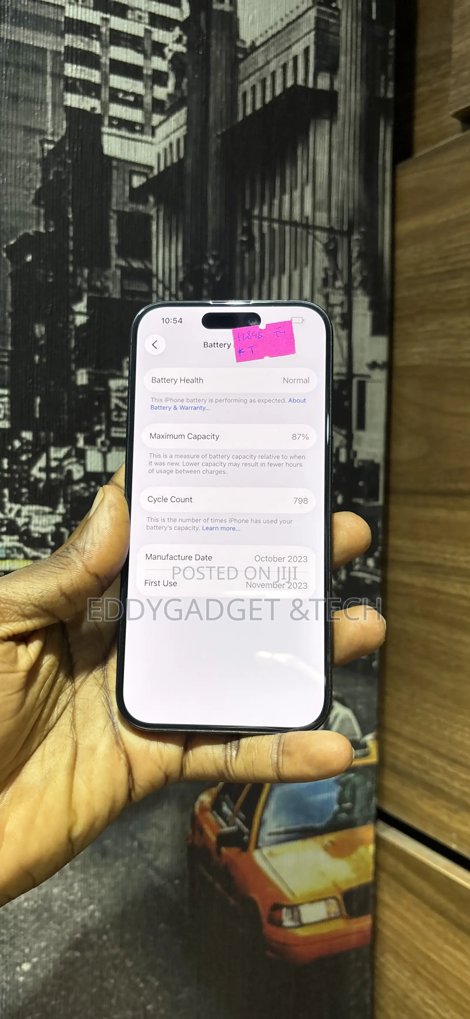 Apple iPhone 15 Pro 128 GB Black
